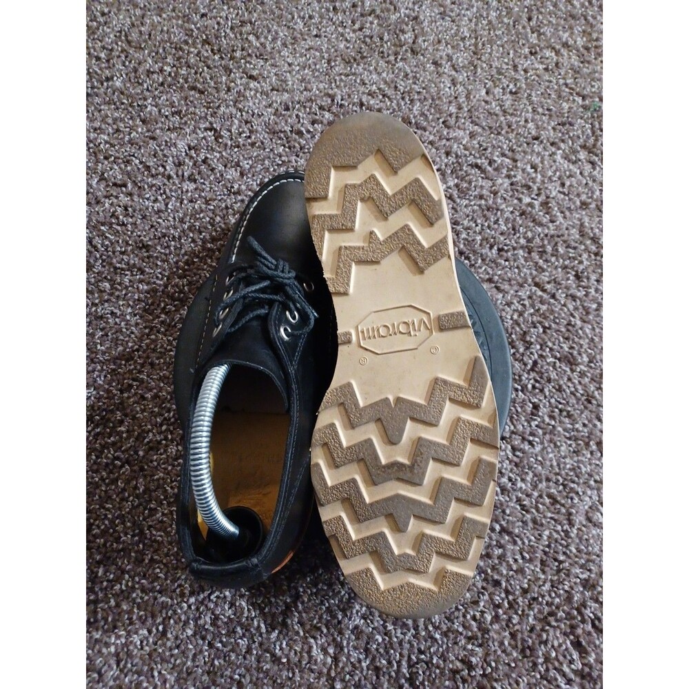 CHIPPEWA ODESSA 4INCH MOC TOE BOOTS US 7.5 D Black OCM501001 RARE! NEW! - Picture 6 of 6